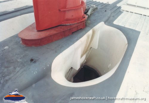 SRN4 Sir Christopher (GH-2008) with Hoverlloyd -  (credit: The <a href='http://www.hovercraft-museum.org/' target='_blank'>Hovercraft Museum Trust</a>).